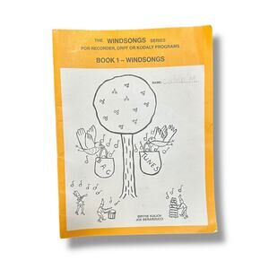 WINDSONGS Recorder Music Book